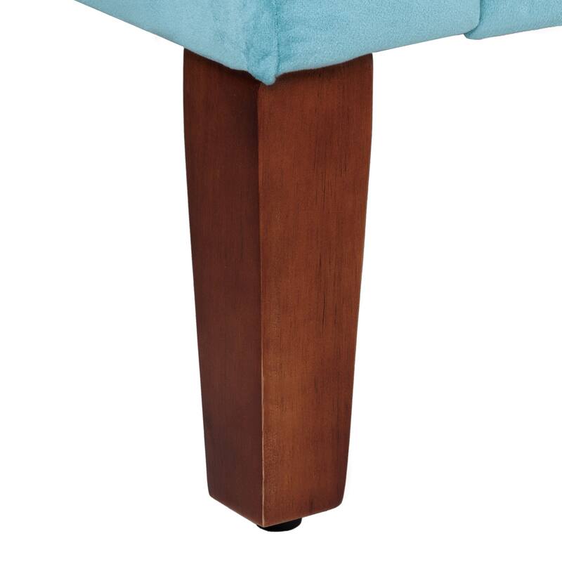 Copper Grove ArumVelvet Tufted Storage Bench / Settee