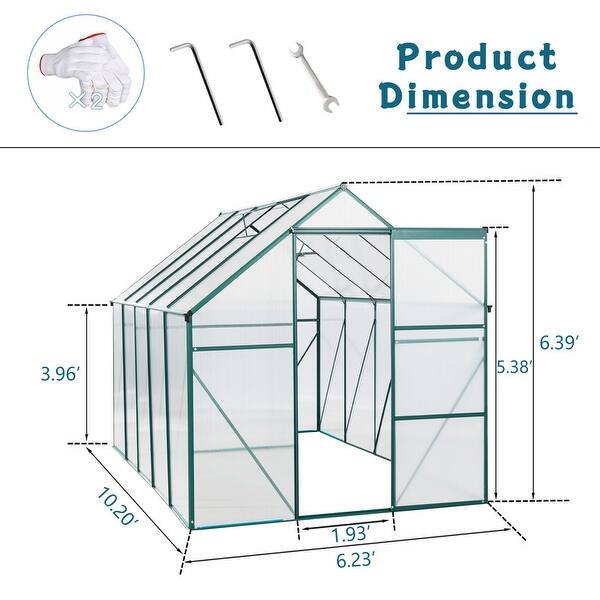 Anchor Aluminium Heavy Duty Walkin Greenhouses Bed Bath & Beyond