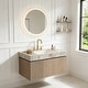 preview thumbnail 36 of 98, Floating Bathroom Vanity with 3 Pre-drilled Faucet Holes