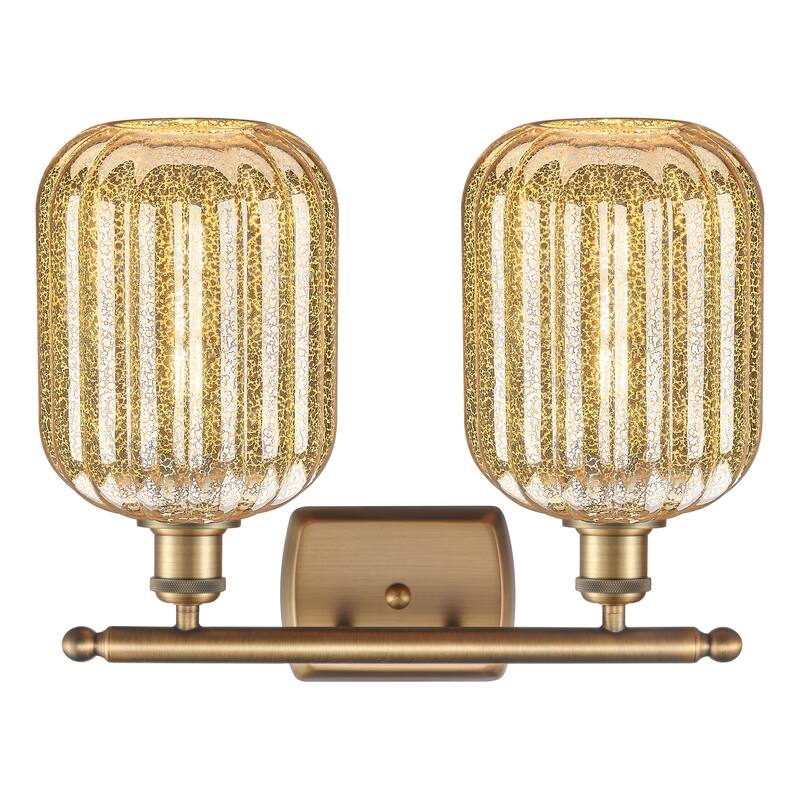 Innovations Lighting Endless Possibilities Ballston - Preston - 2 Light 17" Jar Shade Bath Vanity Light