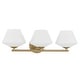 preview thumbnail 2 of 8, Hunter Celestial Valley 3 Light Bathroom Vanity Light - Contemporary, Modern, Damp-Rated!