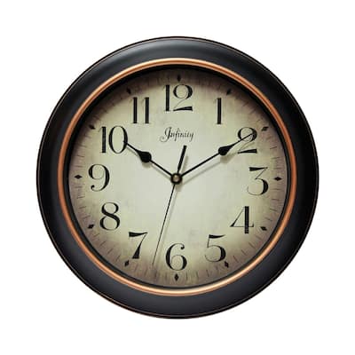 Copper Grove Kaffir 12-inch Classic Kitchen Round Clock - 12 x 2 x 12 - 12 x 2 x 12