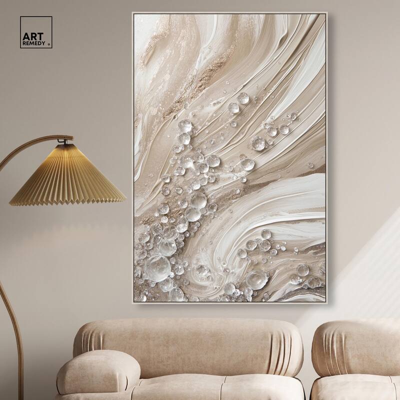 Viscous Veils III Canvas by Art Remedy