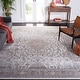 preview thumbnail 4 of 36, SAFAVIEH Oregon Megi Oriental Medallion Rug 10' x 14' - Grey/Ivory - Rectangle