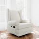 preview thumbnail 37 of 36, Storkcraft Serenity Wingback Upholstered Recline Glider