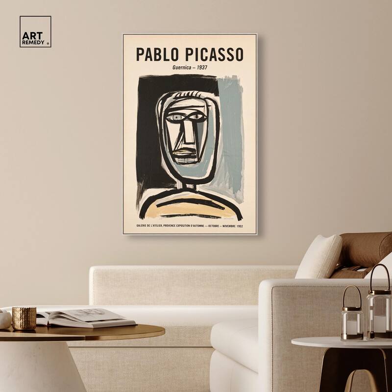 Head of Guernica Canvas by Art Remedy