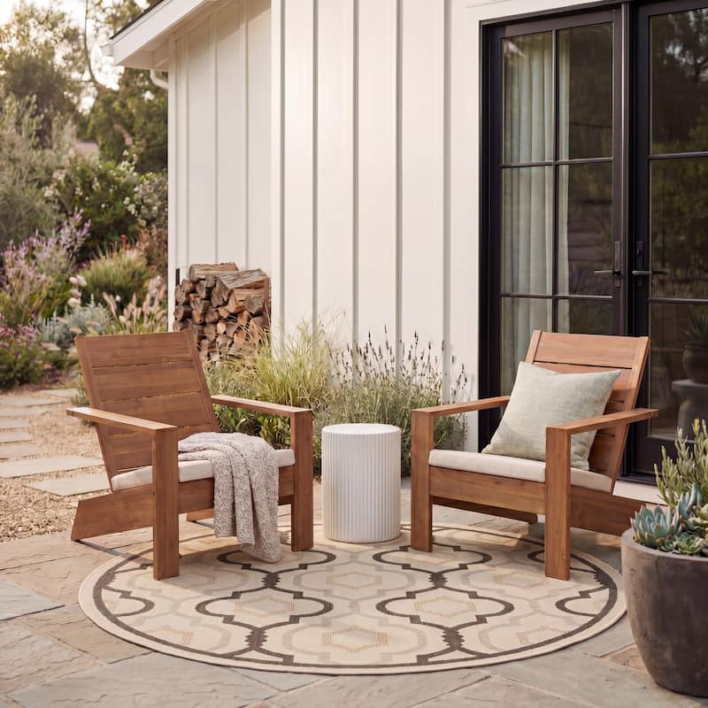 SAFAVIEH Courtyard Oyvor Indoor/ Outdoor Waterproof Patio Backyard Rug