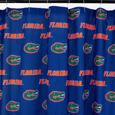 Florida Gators Printed Shower Curtain Cover - 70" x 72"
