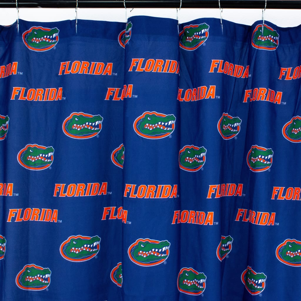 Florida Gators Printed Shower Curtain Cover - 70" x 72"