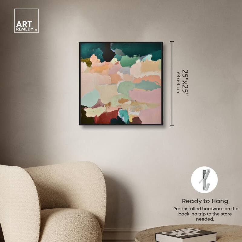 Brushed Beauty III Canvas by Art Remedy