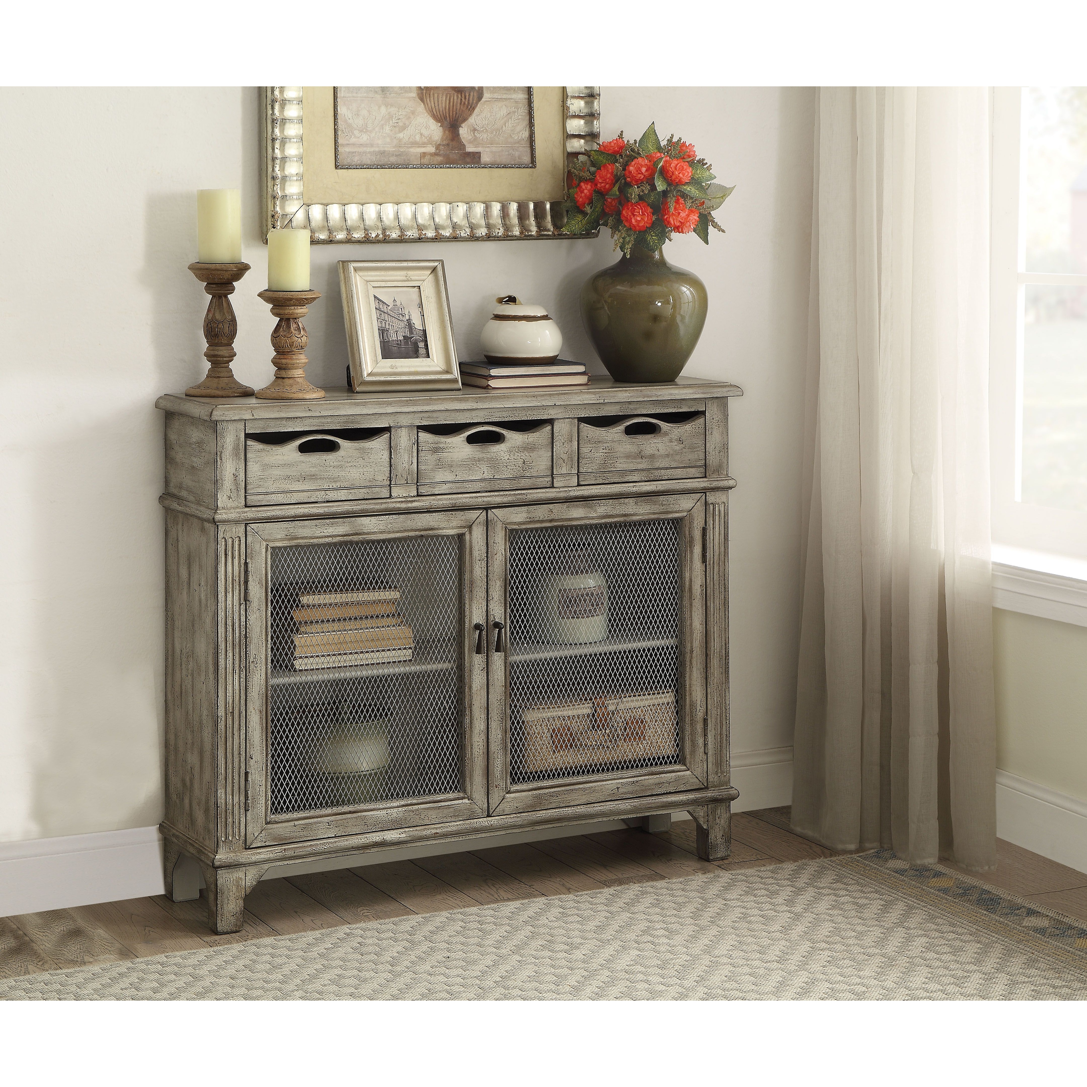 42 console sale table with drawers