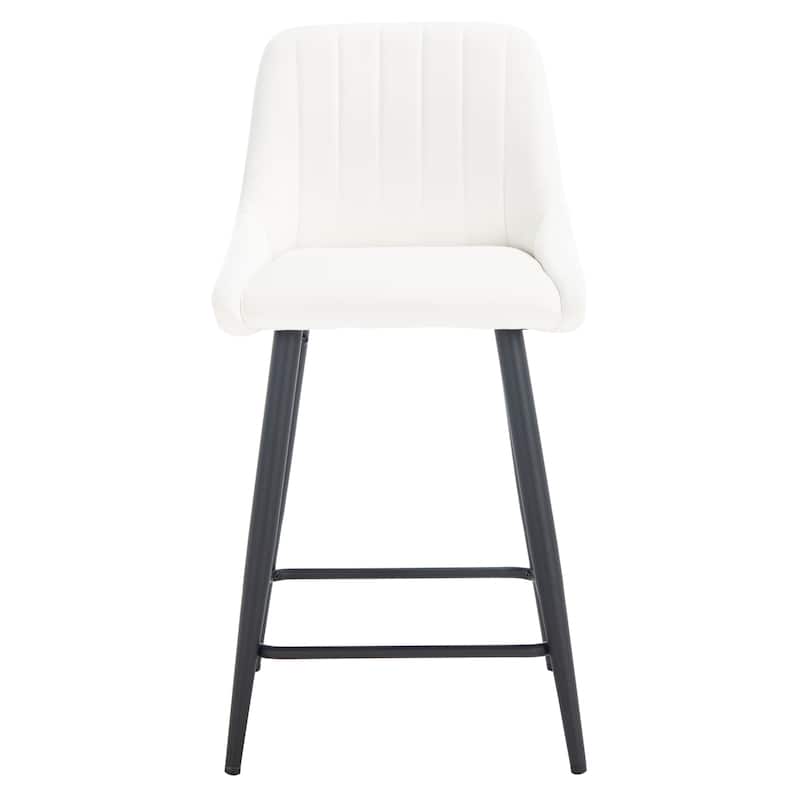 SAFAVIEH Gusta 24-inch Counter Stool - 24" x 18.5" x 36" - 24Wx19Dx26H