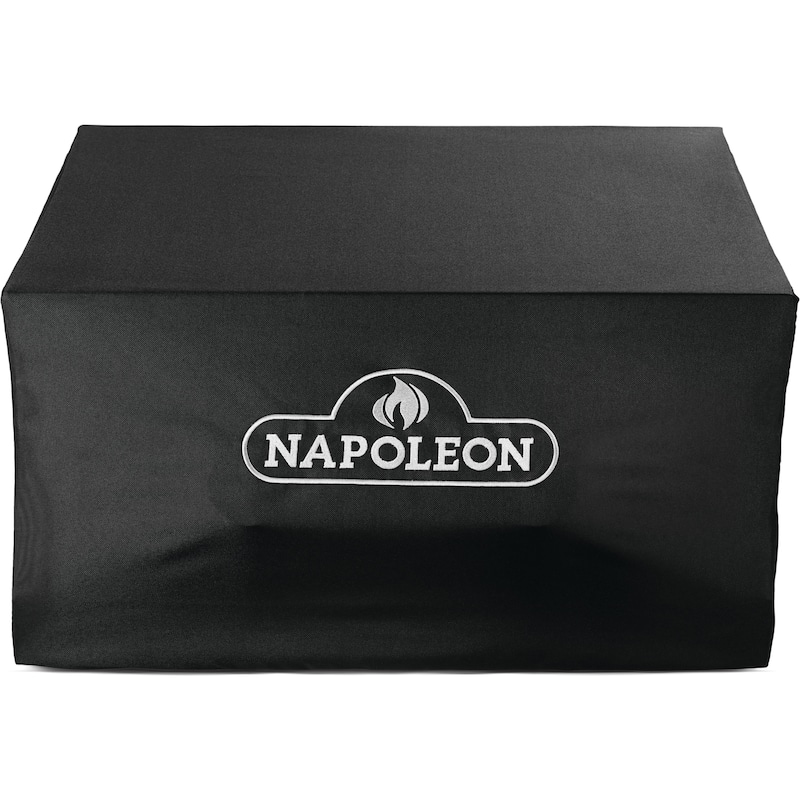 Napoleon 61818 10" Wide Polyester BBQ Grill Cover with Ventilation - Black