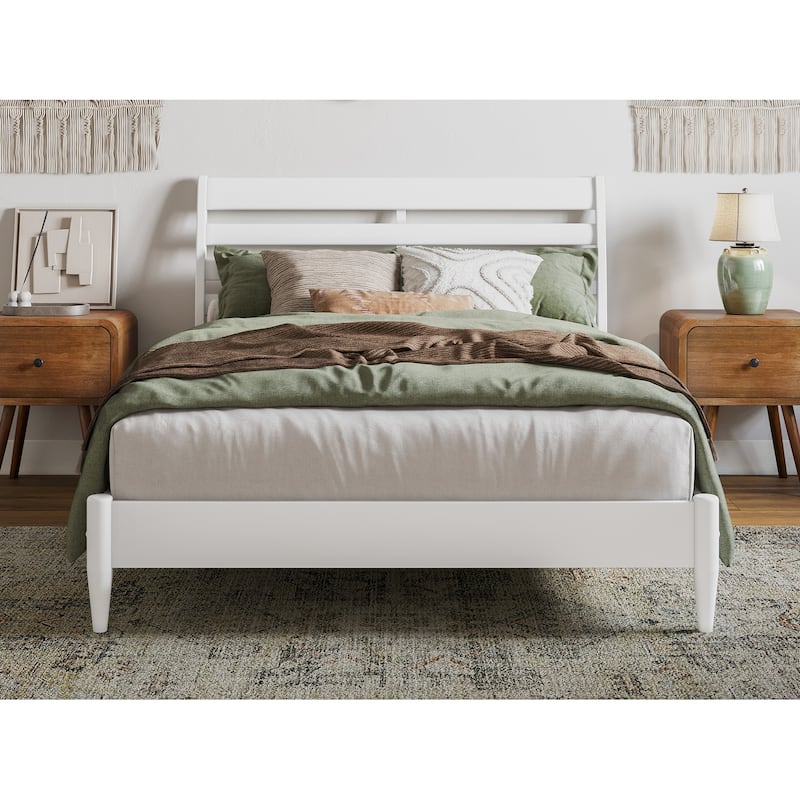Savannah Solid Wood Low Profile Platform Bed