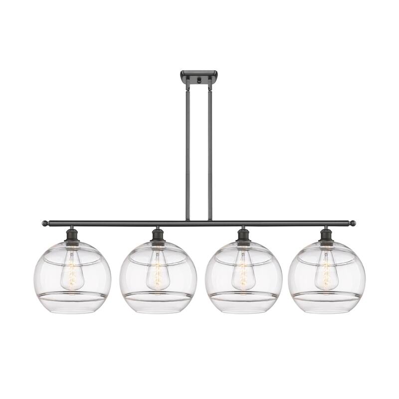Innovations Lighting 516-4I-14-50 Rochester Linear Rochester 4 Light - Oil Rubbed Bronze / Clear