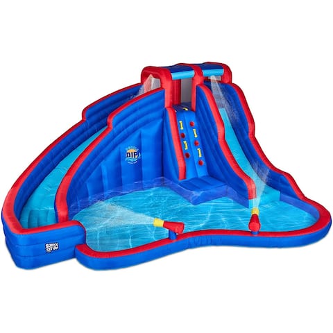 Sunny & Fun Double Dip Inflatable Water Slide Park