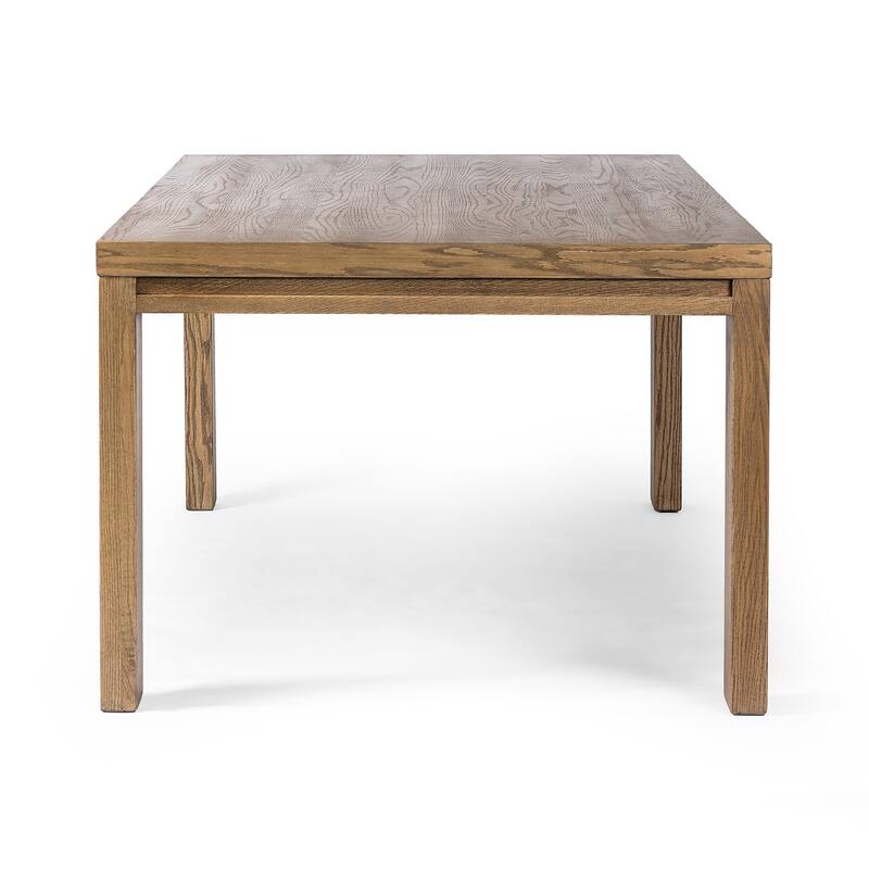 Jovi Dining Table-Drifted Oak Solid - 96W x 42D 30H