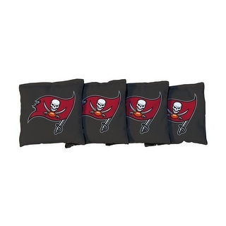 Tampa Bay Buccaneers NFL Pewter Cornhole Bags