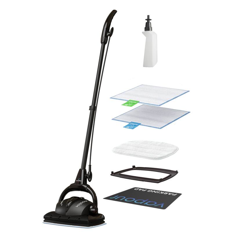 Euroflex Vapour 10-Piece Premium Steam Mop with Ultra Dry Steam Technology - Refurbished - Steam