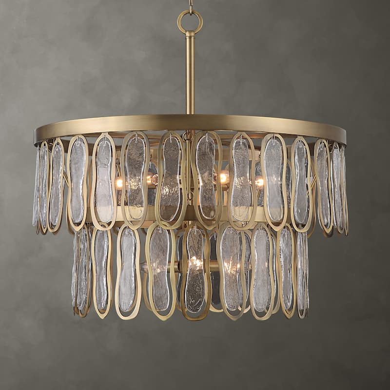 Uttermost 21586 Aurelie 9 Light 28" Wide Pendant