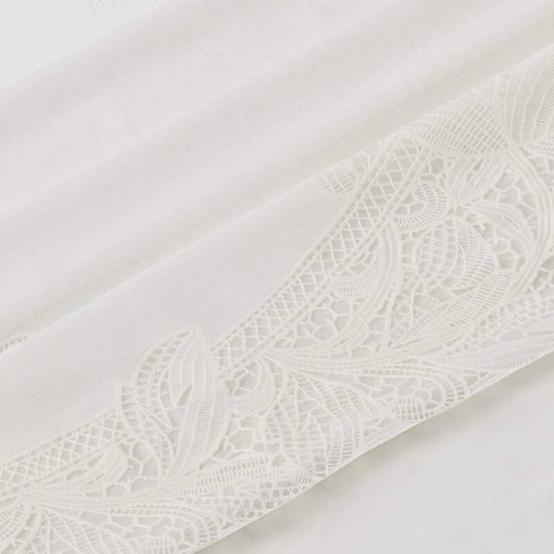 Violet Linen Vinyl Lace Battenberg embossed Floral Pattern Tablecloth