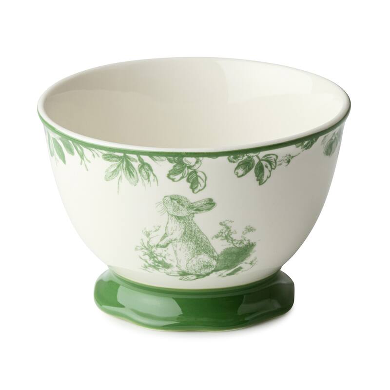 Certified International Le Jardin Set of 4 Ice Cream Bowl 5.25" x 3" 4 asst - 5.25"W x 5.25"D x 3.5"H