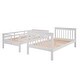 preview thumbnail 10 of 50, Twin Pine Stairway Bunk Bed with Drawers and Guardrails, Convertible to Two Beds