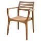 preview thumbnail 4 of 3, Eilaf 5 pc. Eucalyptus Folding Dining Table and Stacking Chairs