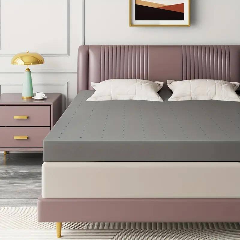 Extra Firm Twin Mattress Topper 3 Inch-High Density Firm Foam Bed Topper,Support&Pressure Relief