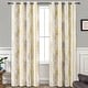 preview thumbnail 44 of 81, Tree Branch Grommet Window Curtain Panel 52"W X 96 "L - Yellow