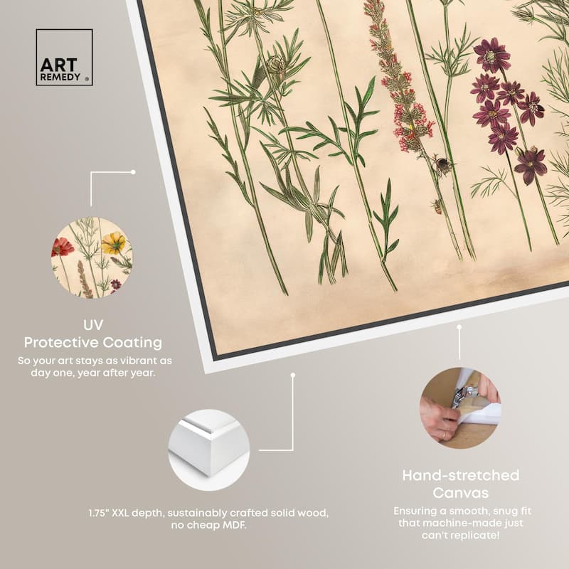 Pollinator Portrait II Canvas by Art Remedy