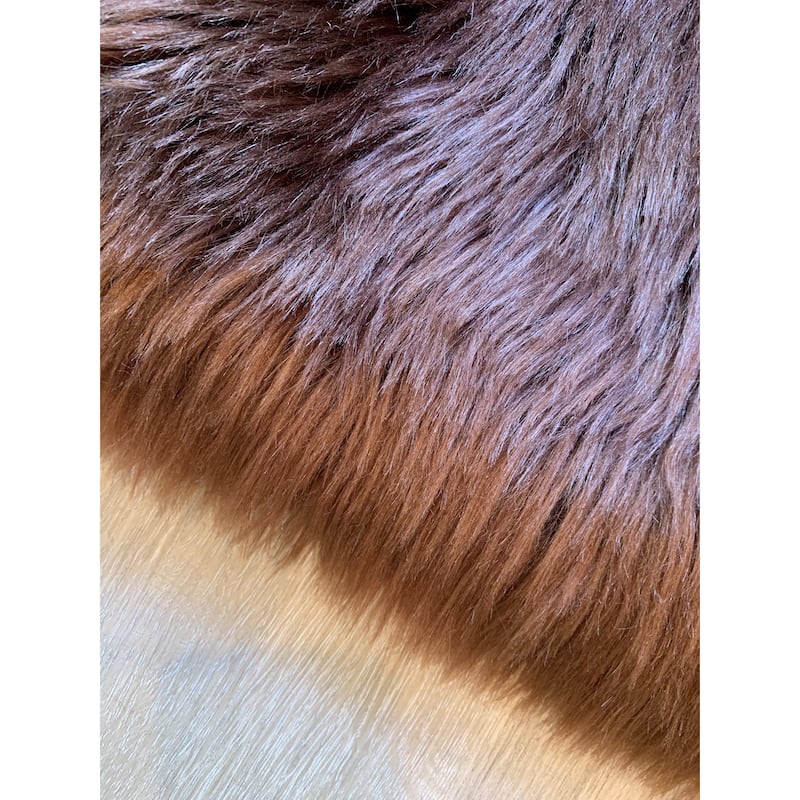 Ovella Home Premium Faux Sheepskin Shag Square Area Rug