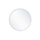 preview thumbnail 157 of 186, Carson Carrington Labbemala Metal Frame Round Mirror