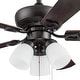 preview thumbnail 13 of 13, 44" Prominence Home Miller Park Indoor Ceiling Fan, Espresso Bronze - 44