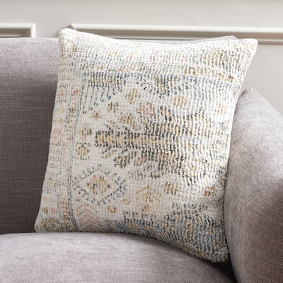 SAFAVIEH Home Elysa 18-inch Gold Decorative Pillow