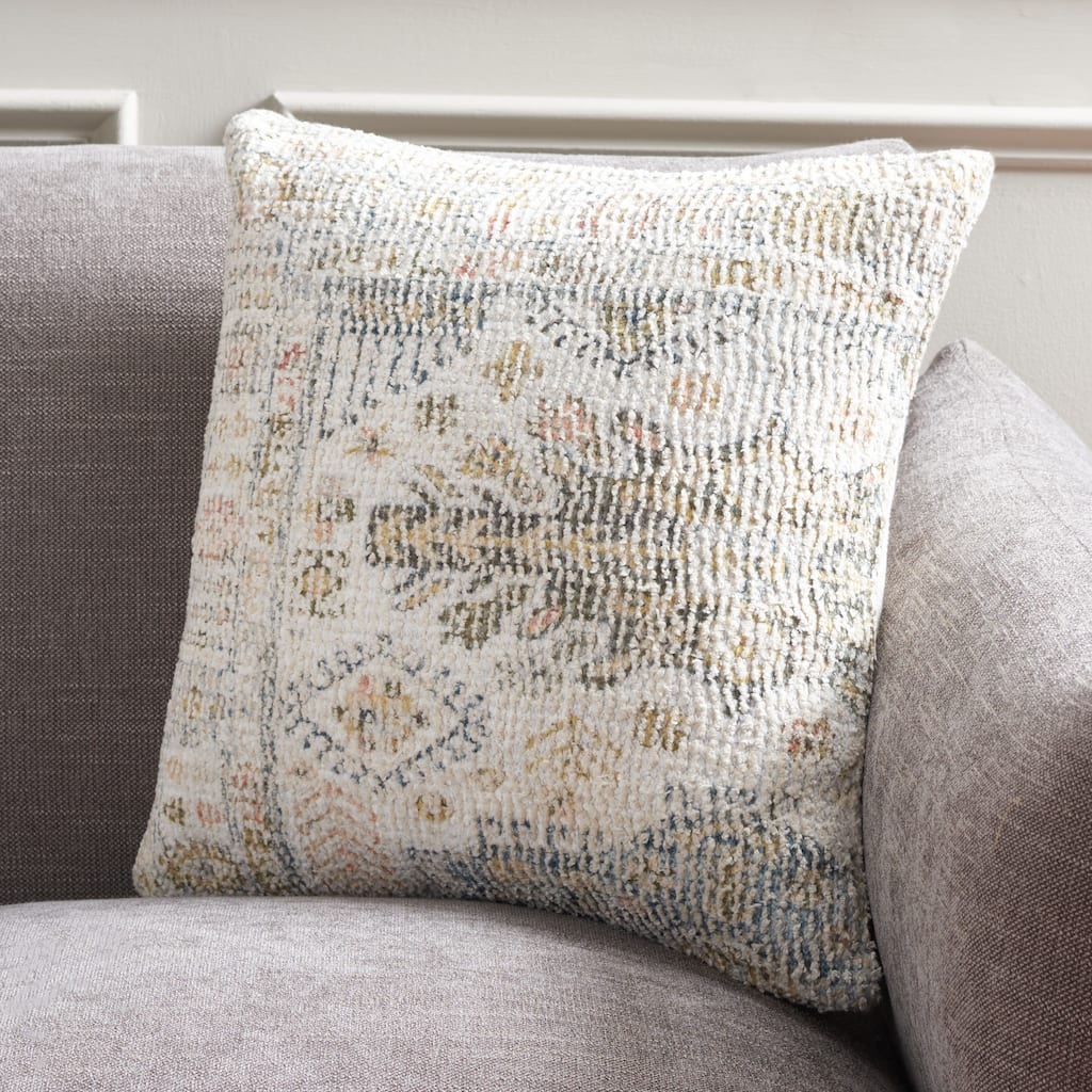 SAFAVIEH Home Elysa 18-inch Gold Decorative Pillow