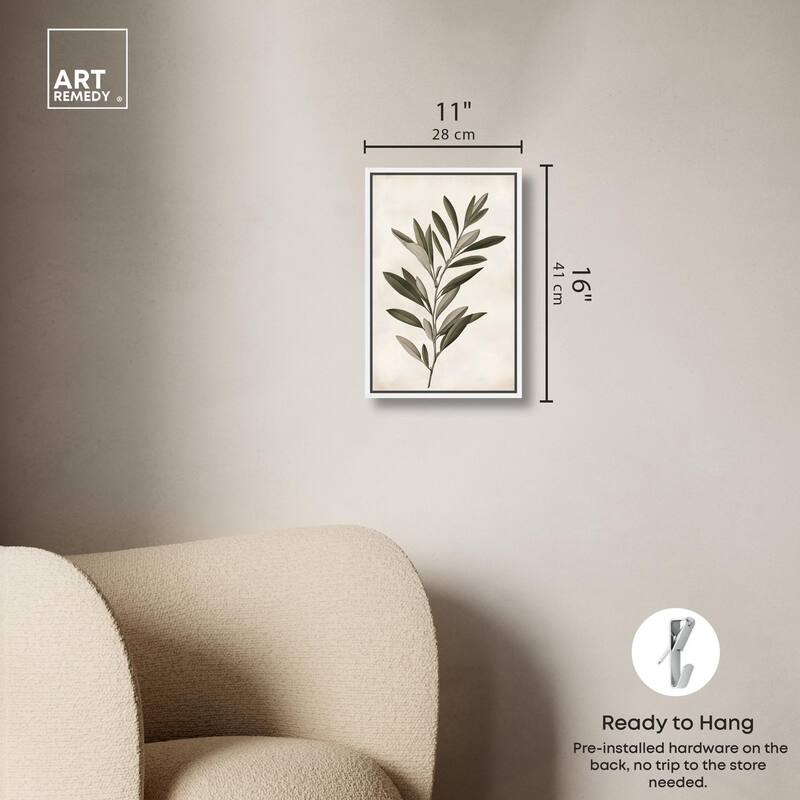 Verdant Virtue II Canvas by Art Remedy