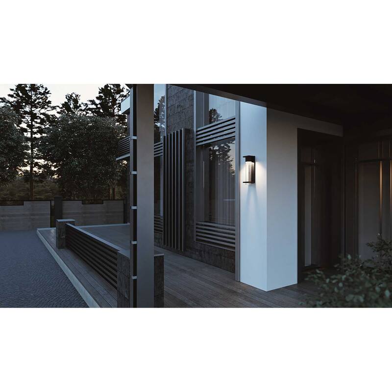 AFX Vasari Black LED Outdoor Sconce