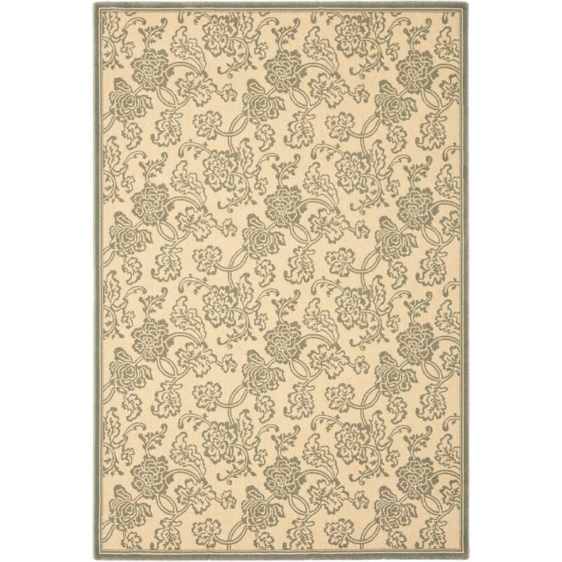 SAFAVIEH Treasures Manda Oriental Rug - 5'1" x 8' - Ivory/Blue