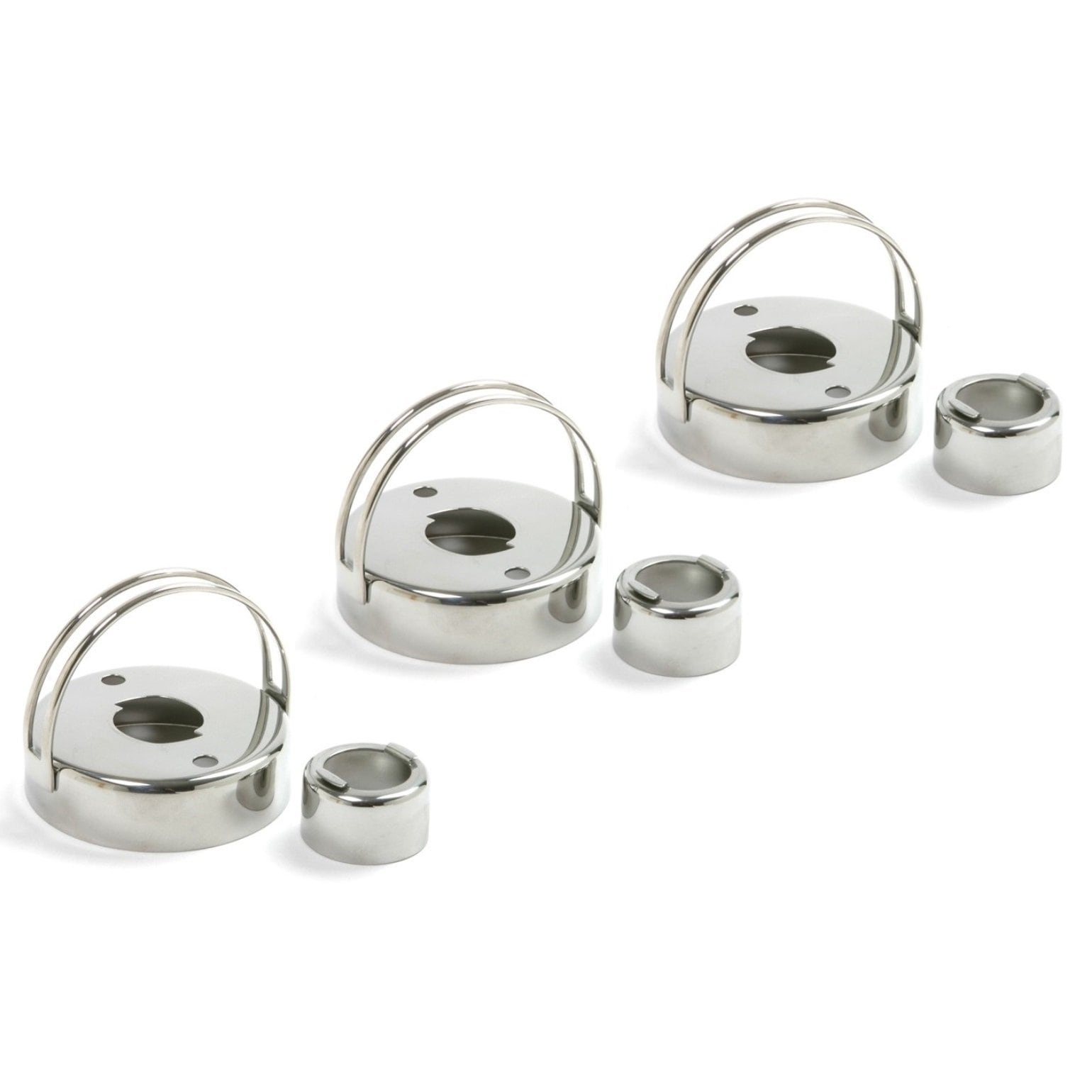 Norpro 2.75" Stainless Steel Donut Biscuit Cookie Cutter w/ Removable Center