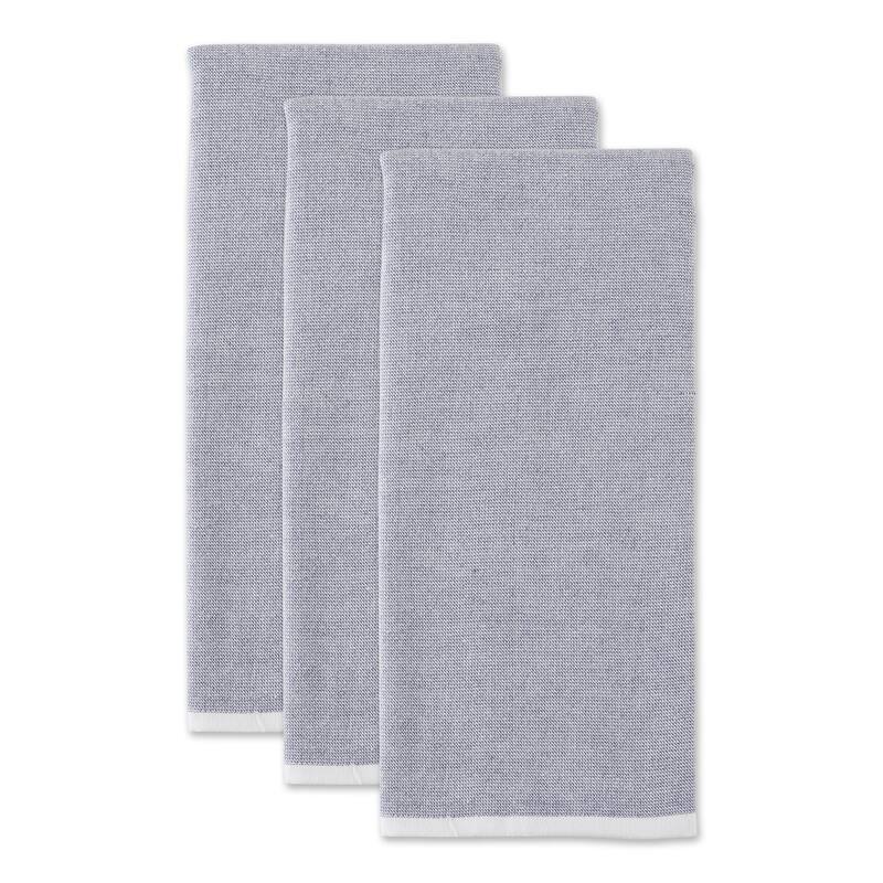 Asst Barn Red French Terry Dishtowel Set/3