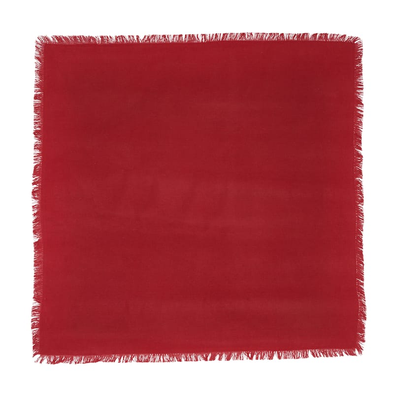 Frayed Cherry Napkin Set of 6