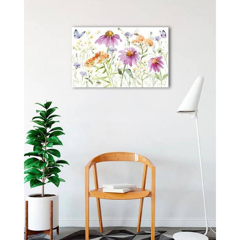 Wild For Wildflowers I Art Poster - Print On Demand - 24 x 36 Inch