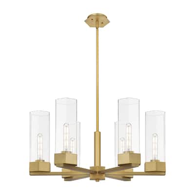 Innovations Lighting Claverack - 6 Light 14" Stem Hung Chandelier