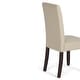 preview thumbnail 70 of 111, WYNDENHALL Normandy Transitional Parson Dining Chair (Set of 2) - 18.1"w x 18.5" d x 39.4" h