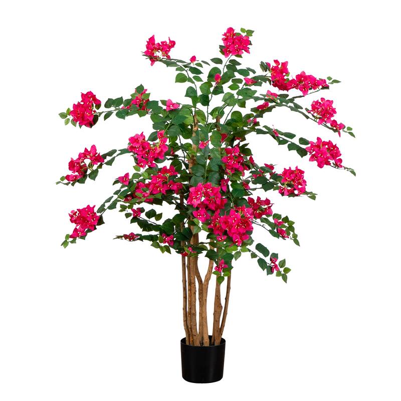 4-ft Artificial Deluxe Bougainvillea Tree - Green
