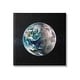 preview thumbnail 1 of 11, Stupell Earth in Galaxy Canvas Wall Art Design by Grace Popp 17 x 17