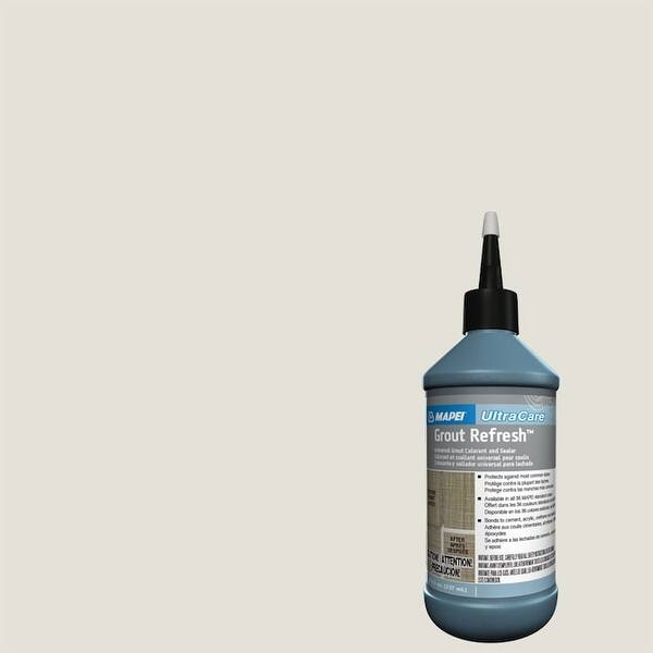 MAPEI Grout Refresh 8-fl oz White Ceramic/Porcelain Tile Grout Sealer Squeeze Bottle MAPEI Grout Refresh 8-fl oz White Ceramic/Porcelain Tile Grout Sealer Squeeze Bottle