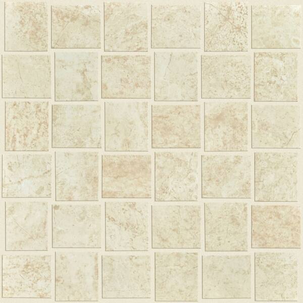 Shop Shaw Cs40v Casino Bw Mosaic 2 X 2 Rectangle Basketweave Mosaic Overstock 31270351