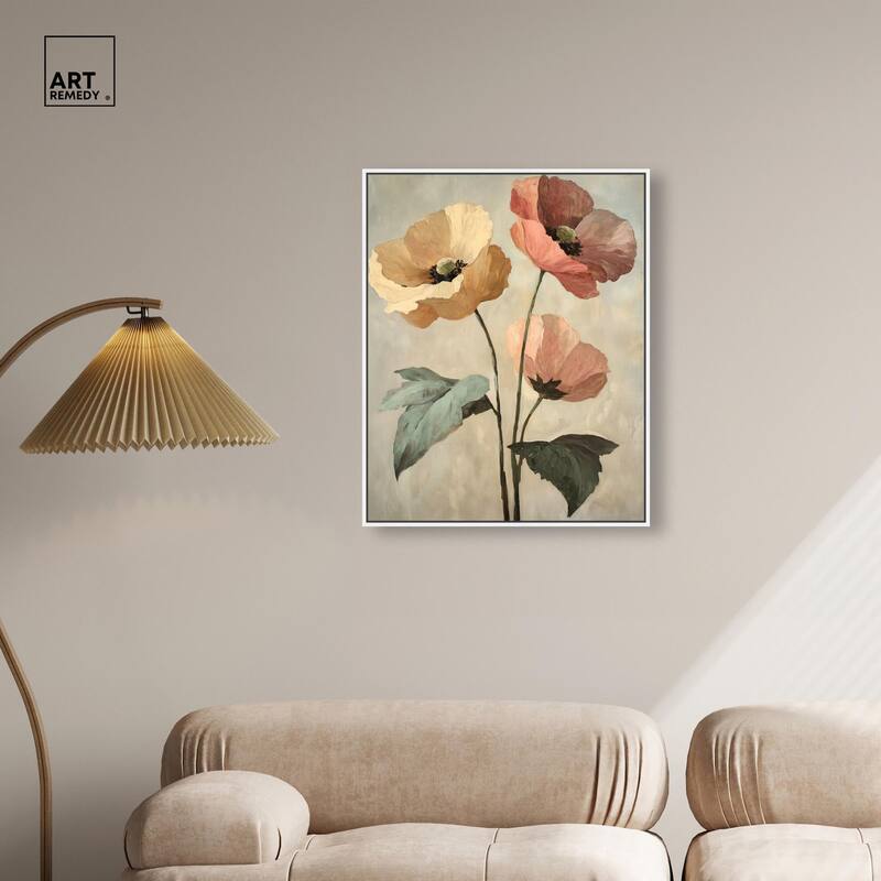 Blush and Ochre II Canvas by Art Remedy